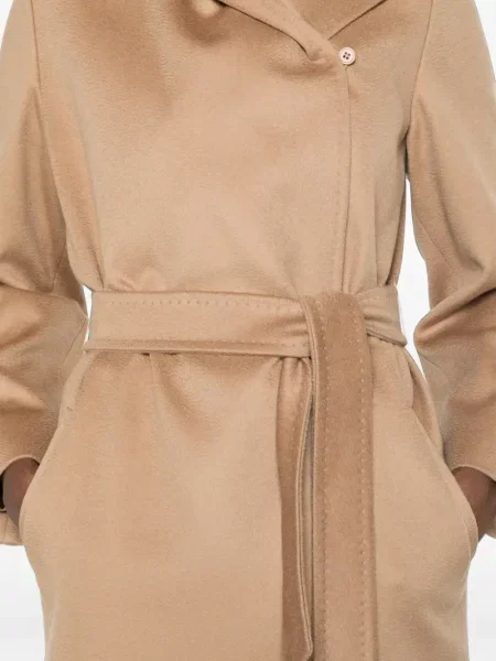 Ζωσμένος παλτό Max Mara με κουκούλα