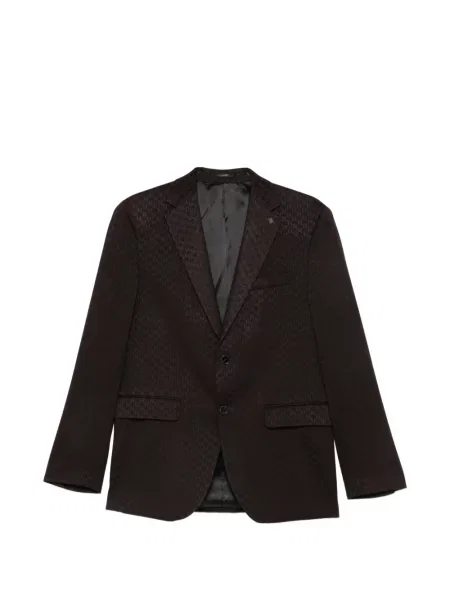 Sacou Karl Lagerfeld cu rever maro