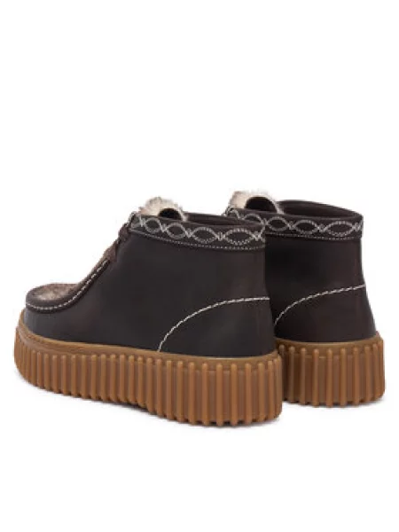 Clarks Gležnjarji Torhill Moss rjava