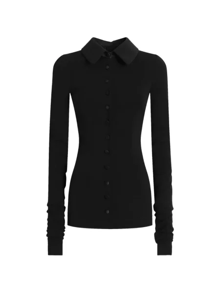 Bluză Dolce & Gabbana de lână negru