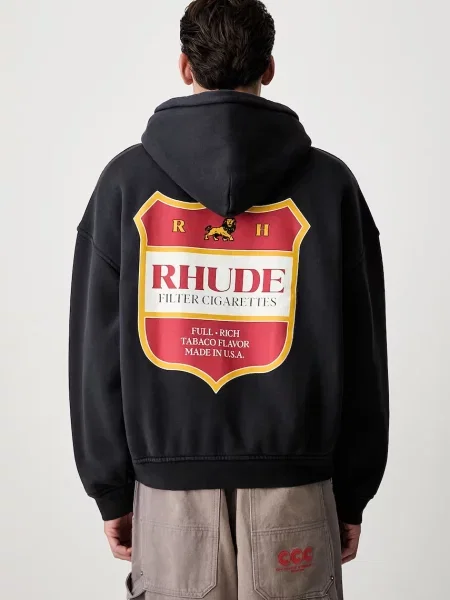 RHUDE hanorac cu și glugă din pentru bărbați