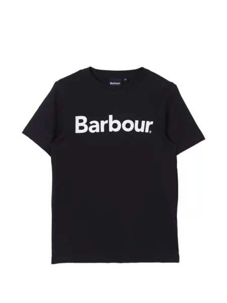 Koszulka dziecięca Barbour czarna