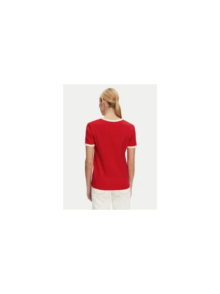 Tommy Hilfiger Póló Monotype Regular Fit piros