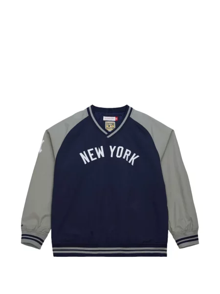 Pulover Mitchell & Ness albastru