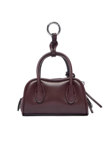 Calvin Klein Privjesak Emblem Trio Mini Bag Charm Tamnocrvena crvena