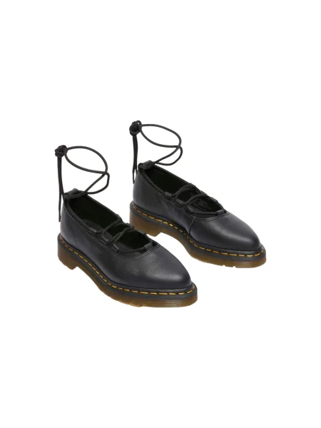 Balerinke Dr. Martens s čipko črna