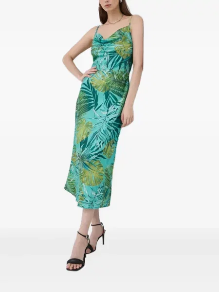Rochie Guess cu imagine verde
