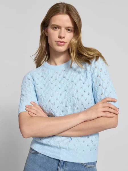 Sweter w kroju regular fit z dodatkiem wełny Model LELOU' Pieces