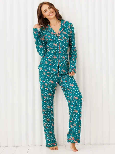 Піжама Leinle зелений