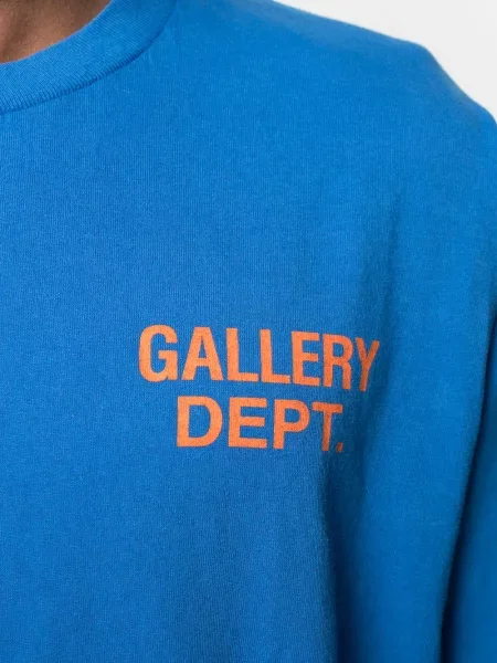 Tricou Gallery Dept. cu imagine albastru