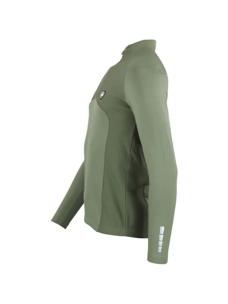 Tricou mânecă lungă Peak Mountain kaki