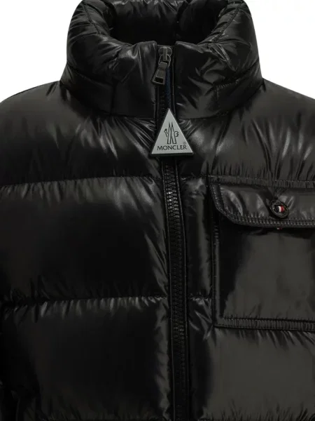 Płaszcz dziecięcy Moncler Enfant czarny