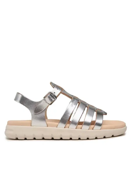 Geox Sandale J Sandal Soleima Gir S Argintiu