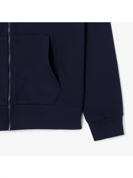 Lacoste Bluza Z Kapturem Z Blokadą Koloru Classic Fit granatowa