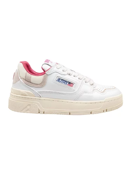 Sneakersy Autry skórzane białe