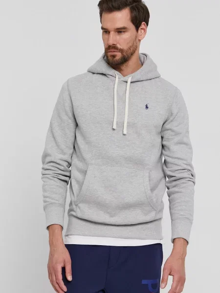 Кофта Polo Ralph Lauren гладка сірий