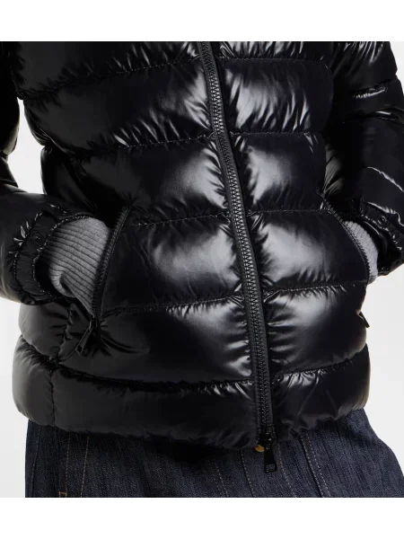 Geacă cu puf Moncler Bady negru