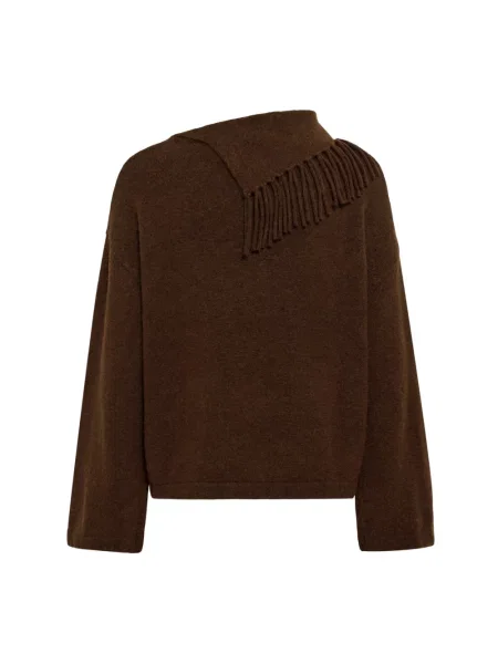 Dzianinowy sweter Soaked In Luxury brązowy