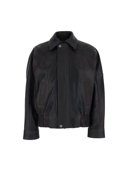 Kurtka bomber Golden Goose brązowy