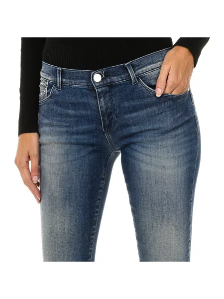 Pantaloni Armani Jeans albastru