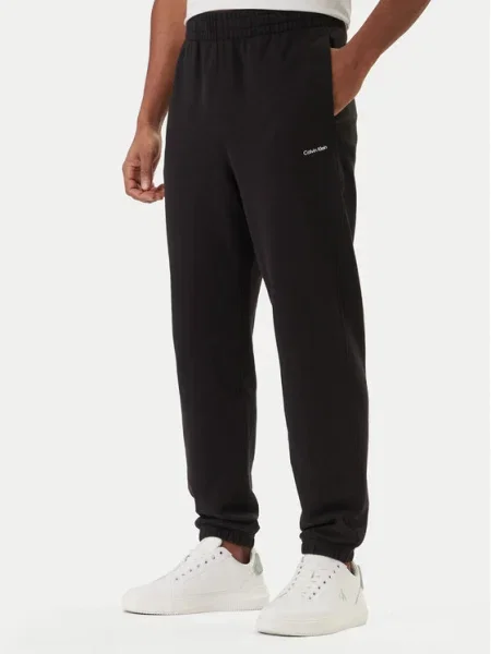 Calvin Klein Nohavice NANO / biela čierna