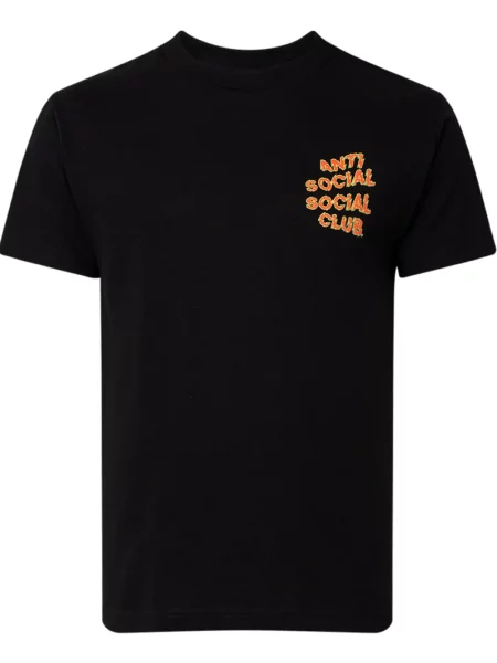 Majica Anti Social Social Club s printom crna