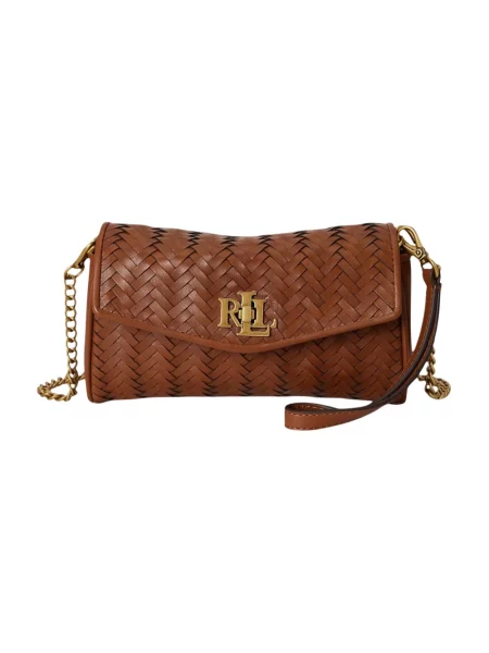 Torebka Ralph Lauren brązowa