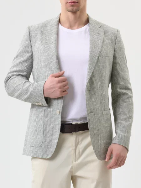 Пиджак Boss серый