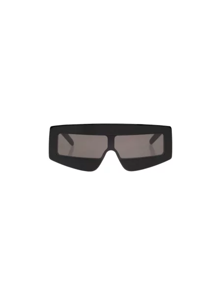 Rick Owens Akcesoria unisex ONE SIZE Prostokątne okulary przeciwsłoneczne czarny