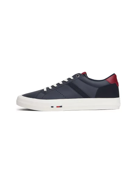 Sneakerși Tommy Hilfiger roșu