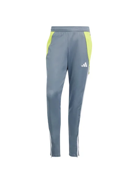 ADIDAS PERFORMANCE Športne hlače Tiro apno / siva / off-bela bela