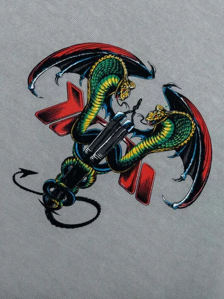 Tricou D-r-g-n gri