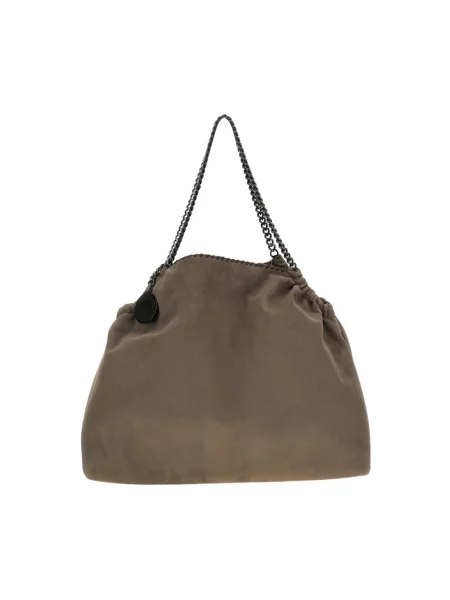 Torebka Stella Mccartney zamszowa szara