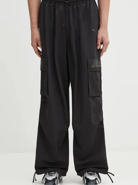 Pantaloni cargo Puma negru