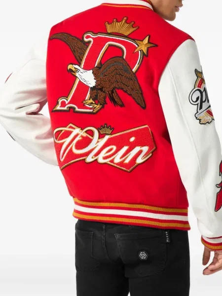 Geacă bomber Philipp Plein roșu