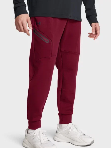 Штани Under Armour бордові