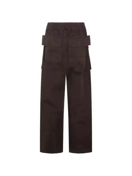 Pantaloni cargo Rick Owens Drkshdw cu cordon maro