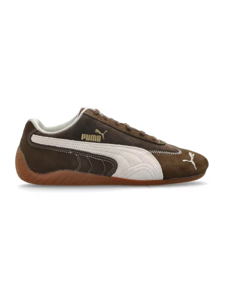 Sneakersy Puma zamszowe brązowe