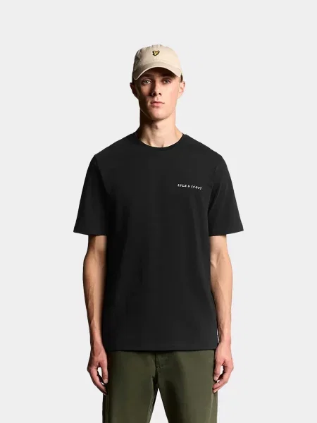 Футболка Lyle & Scott чорний