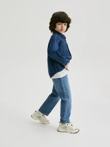 Reserved Джинси regular fit синій