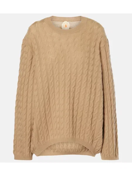 Volneni pulover Jardin Des Orangers rjava