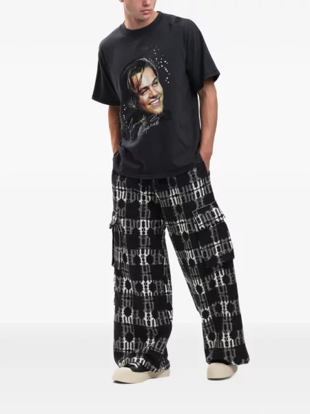 Tricou Domrebel cu imagine negru