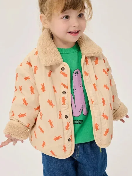 Bobo Choses двостороння дитяча куртка Softpaw Monster