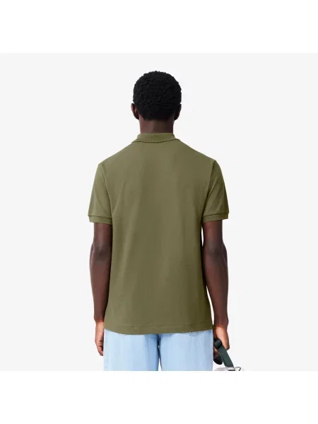 Lacoste Koszulka Polo Classic Fit Original Piqué zielona