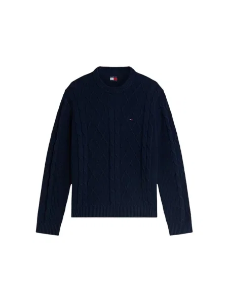 Sweter Tommy Jeans niebieski