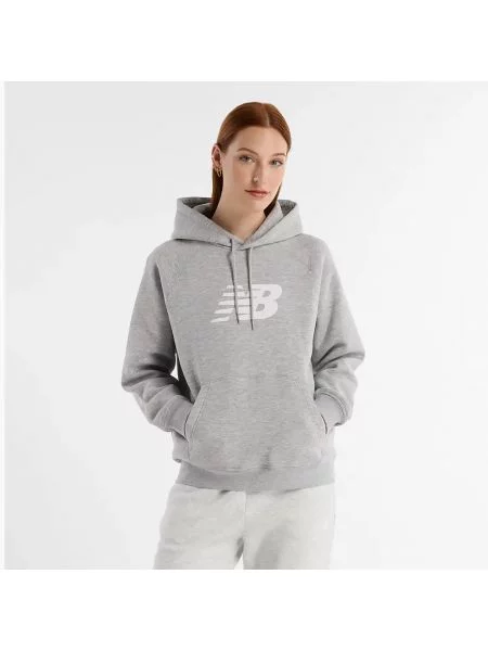 Bluza New Balance Fleece Hoodie athletic grey szara