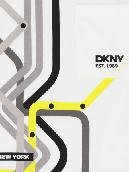 Koszulka dziecięca Dkny biała