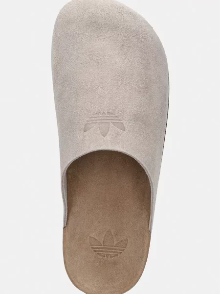 Замшевые шлепанцы Adidas Originals