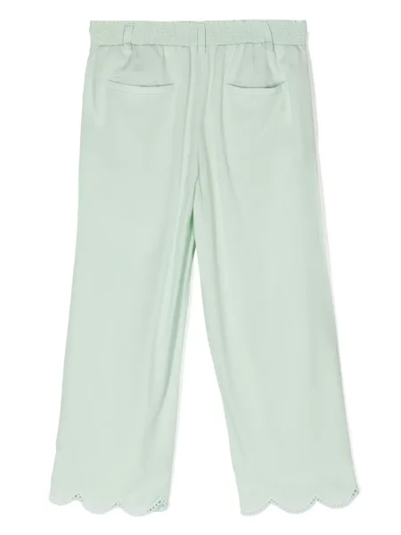 Spodnie dziecięce Stella Mccartney zielone
