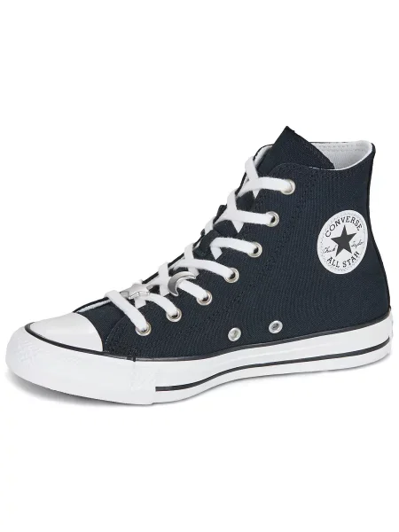 Členkové topánky Converse čierna